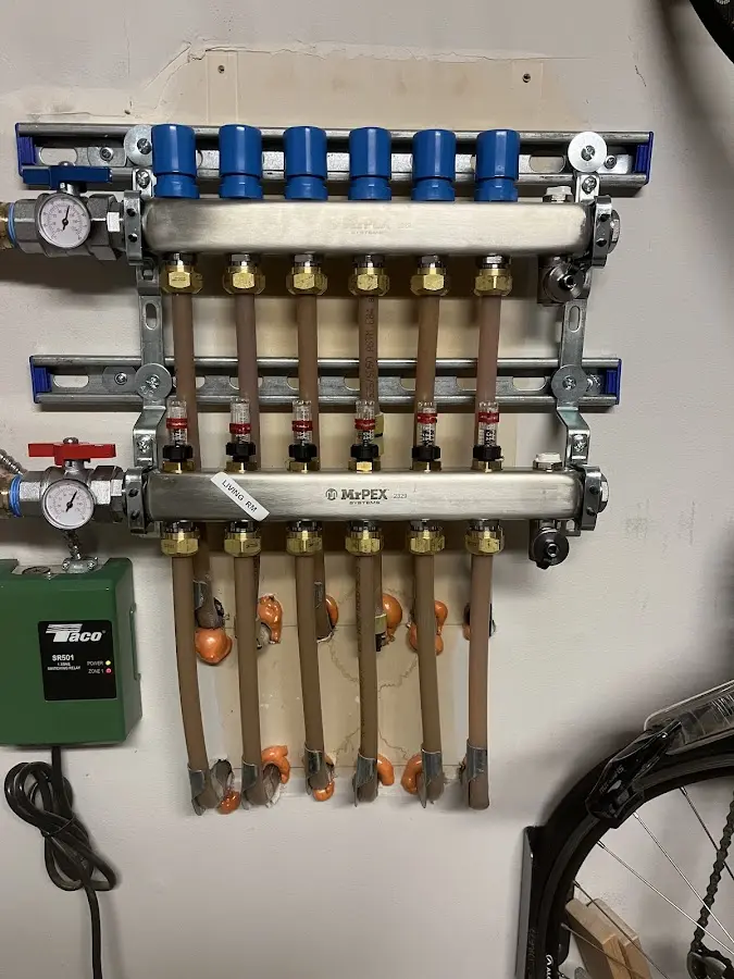 Plumber performing Leak Detection at a residential property in Rockport